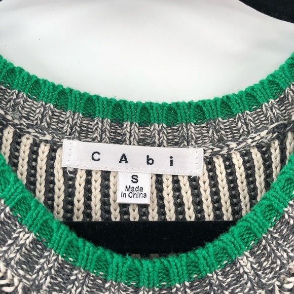 CABI 885 Trident Sweater Vest Knit Top Layering Grey Ribbed Knit S Women Tank - Picture 3 of 7